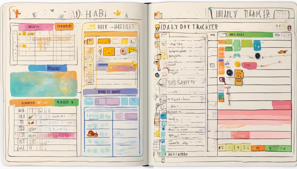 organizing habits with creativity