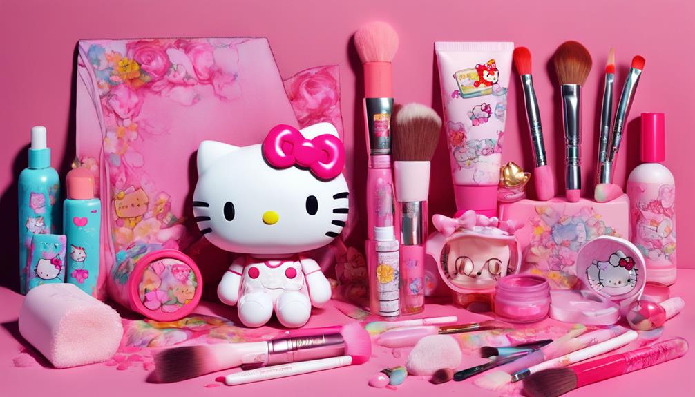 cute and colorful cosmetics