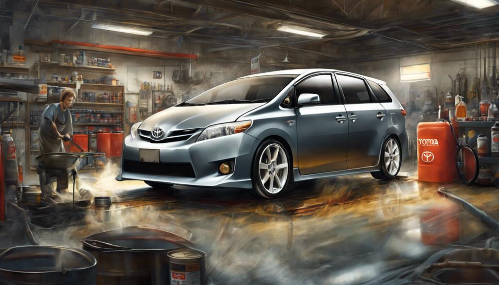 toyota wish oil recommendation