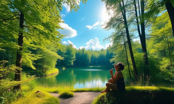 20 minutes outdoors reduces stress