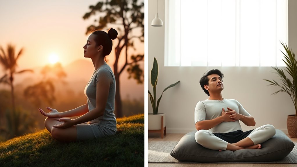 choosing between breath and meditation