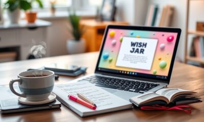 create digital wish jar
