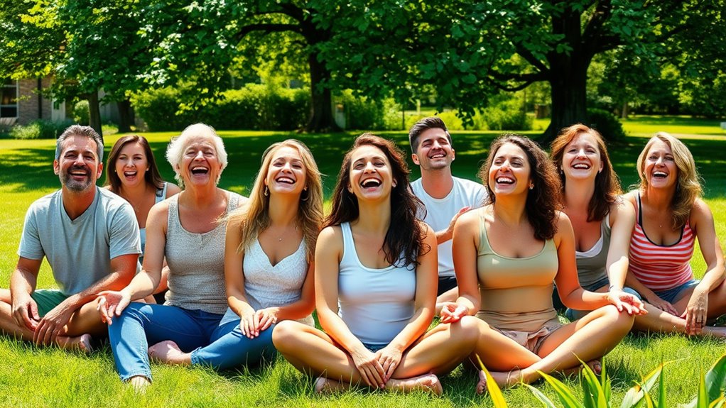laughter yoga promotes joy