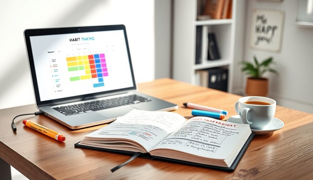 monthly habit progress review