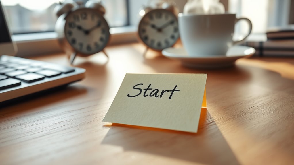 start small build consistency