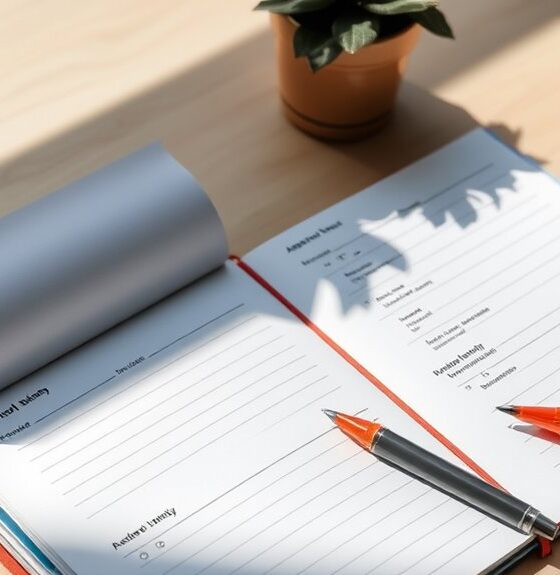 using color to organize schedule
