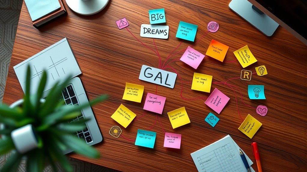 visualize organize track goals