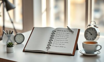 weekly progress reflection questions