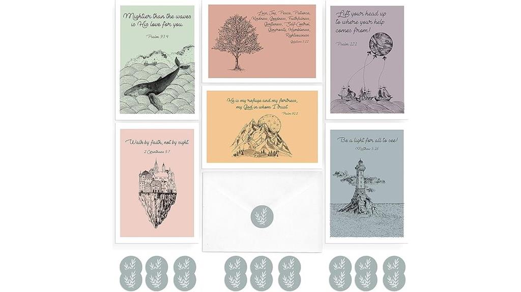 18 piece kindness card set