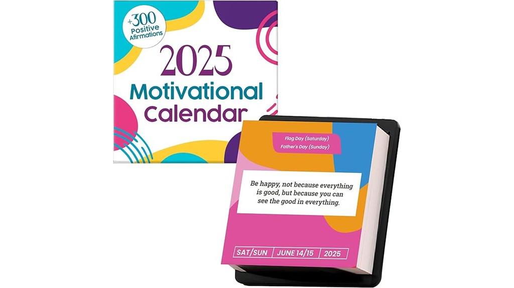 2025 inspirational calendar quotes