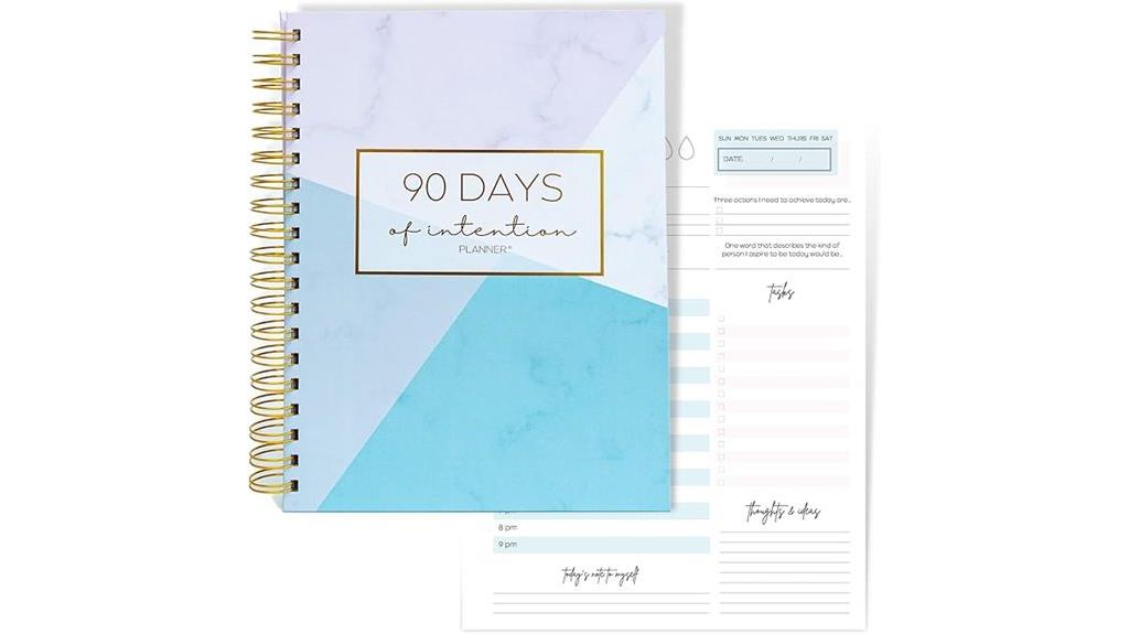 90 day goal planning journal