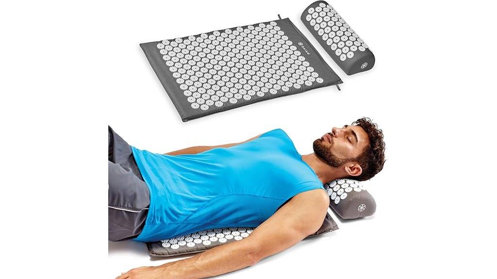 acupressure mat pillow set