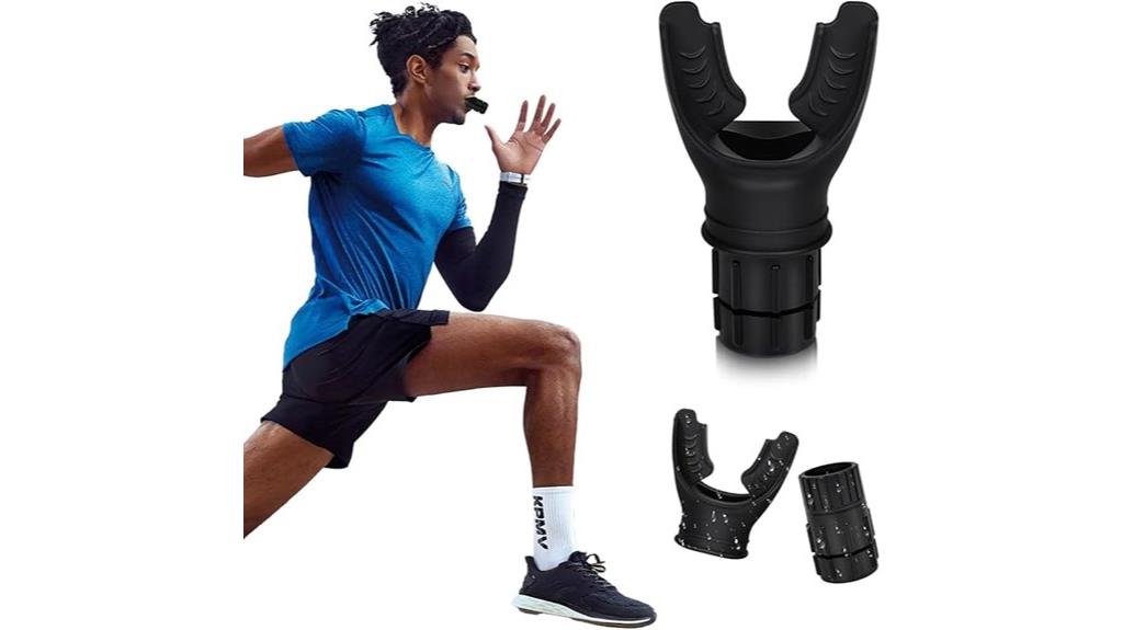 adjustable resistance breathing device