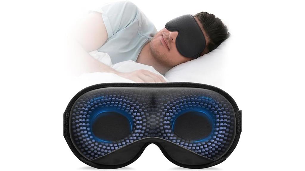 adjustable weighted sleep mask