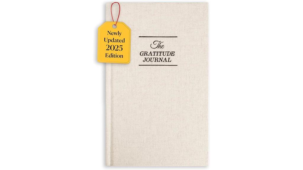 annual gratitude journal 2025