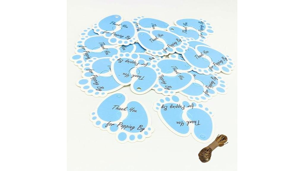 baby shower gift tags