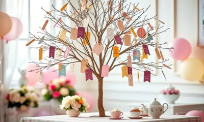 baby shower wishing tags