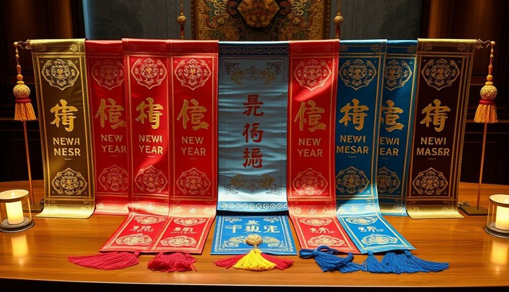 best new year wish scrolls