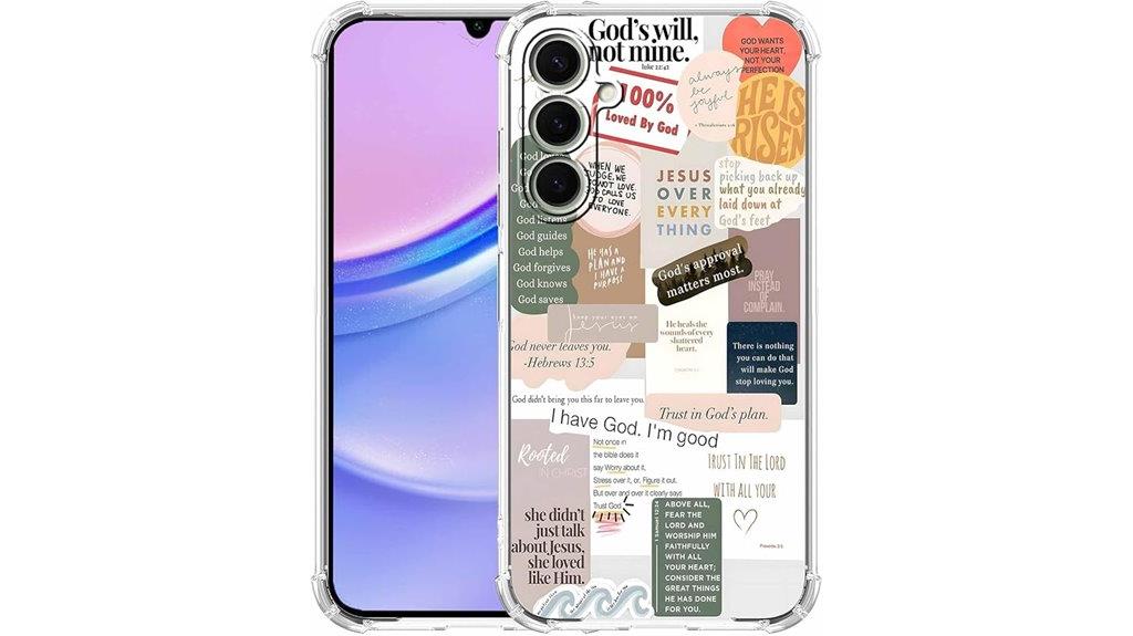 bible verse phone case
