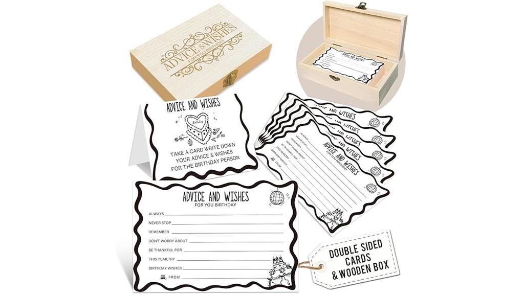 birthday wishes card pack