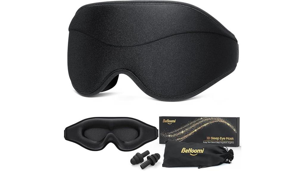 blackout sleep eye mask