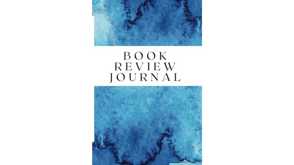 book review journal pages