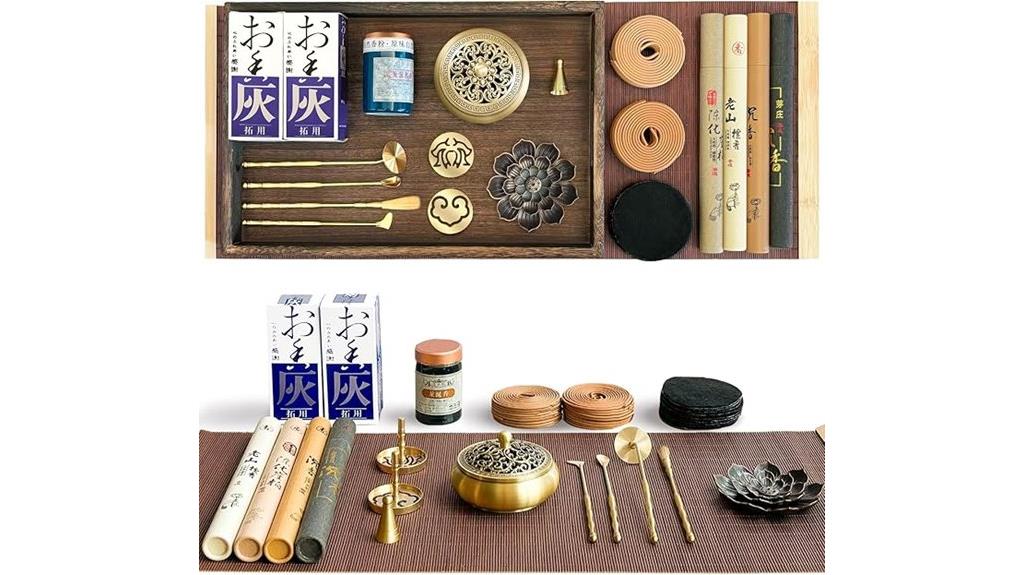 brass incense burner kit