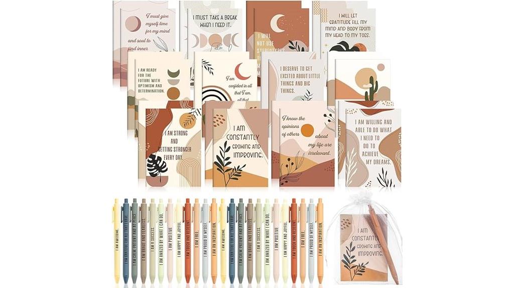 bulk affirmation notebook set