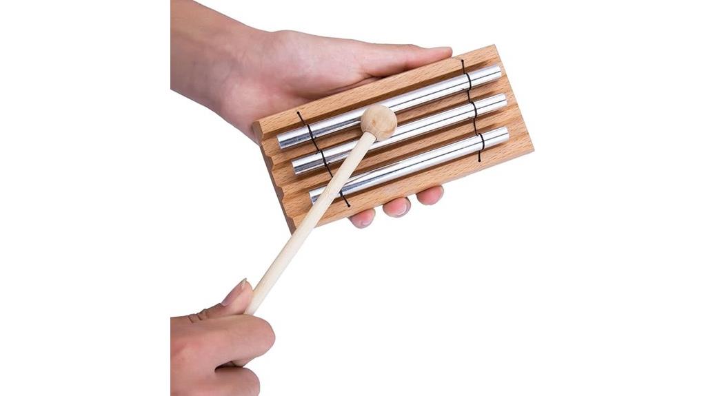 calming three tone chimes