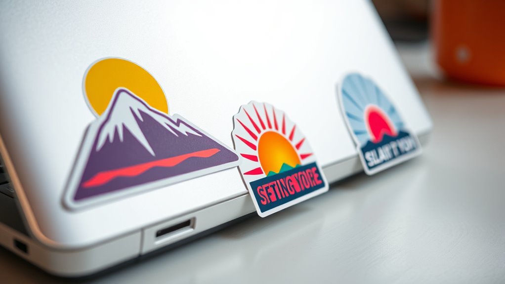 choose durable stylish stickers