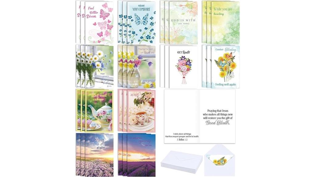 christian get well cards