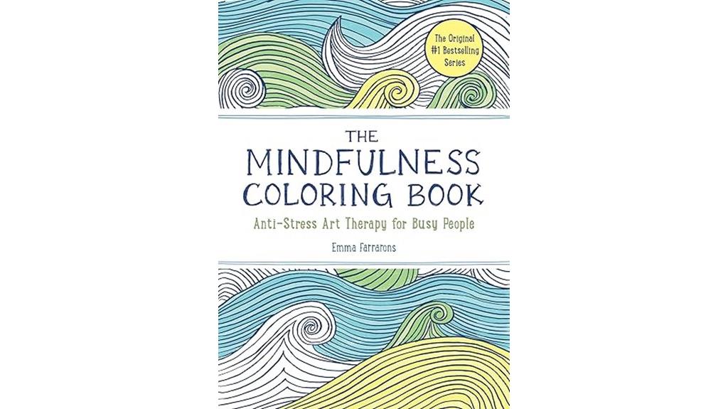 colorful mindfulness coloring books