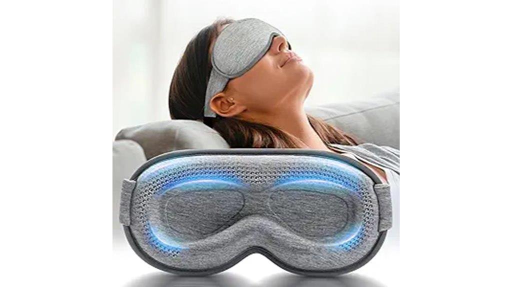 comfortable contoured sleep mask