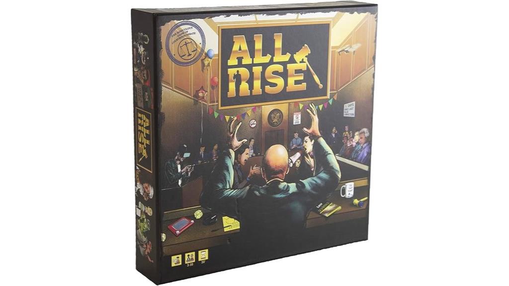 courtroom themed strategy game