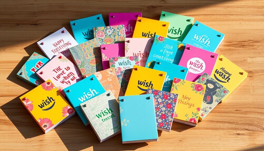 creative wish notepad collection