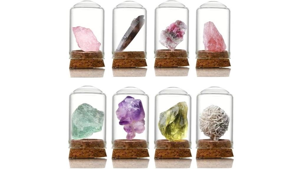 crystal set in bottle
