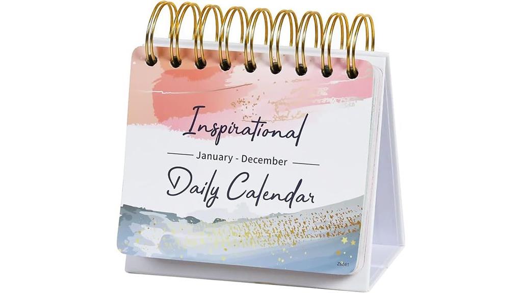 daily inspirational quote calendar
