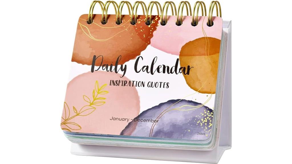 daily motivational inspiration calendar