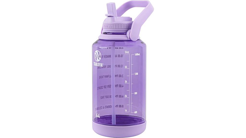 durable tritan straw bottle