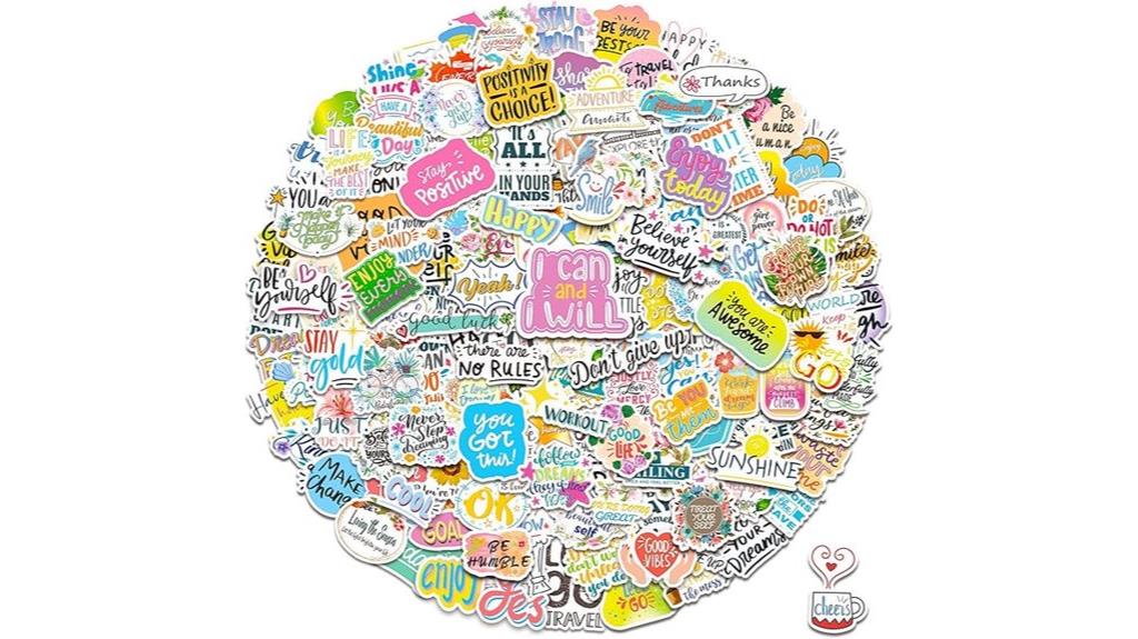 encourage inspire motivate stickers