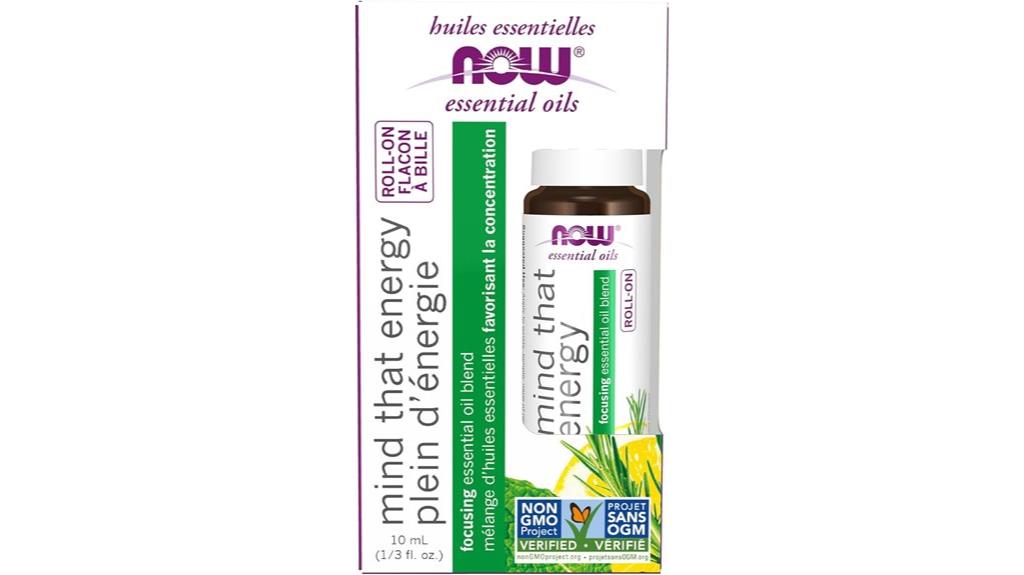 essential oils energy roll on