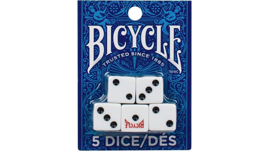 five sided bicycle dice