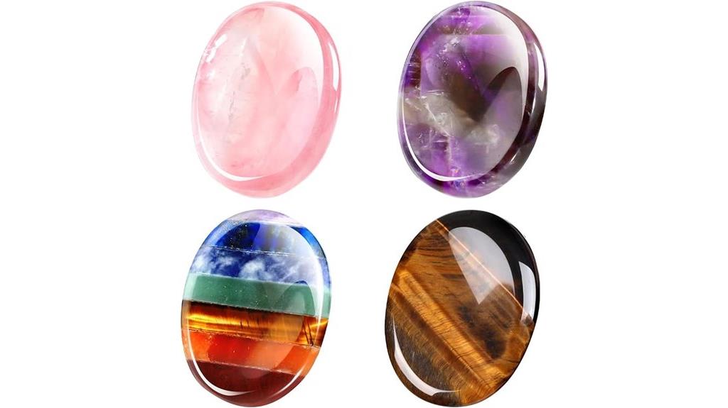four thumb worry stones