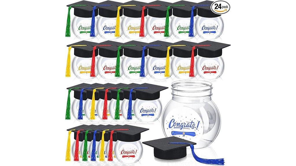 graduation candy jar sets