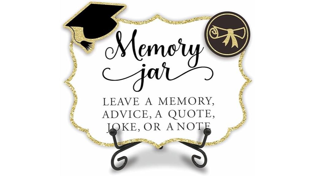 graduation memory jar