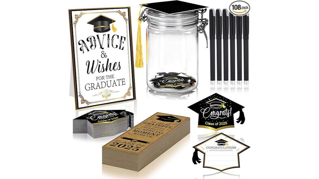 graduation party favor set