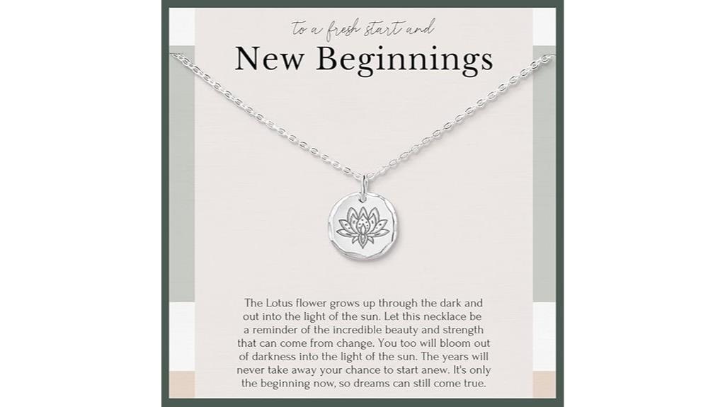 hope love shine necklace