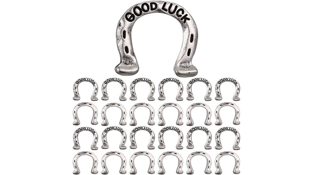 horseshoe lucky coin set