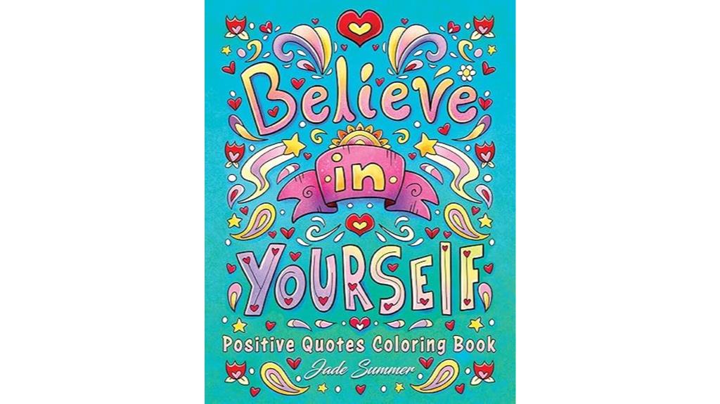 inspirational coloring book for all