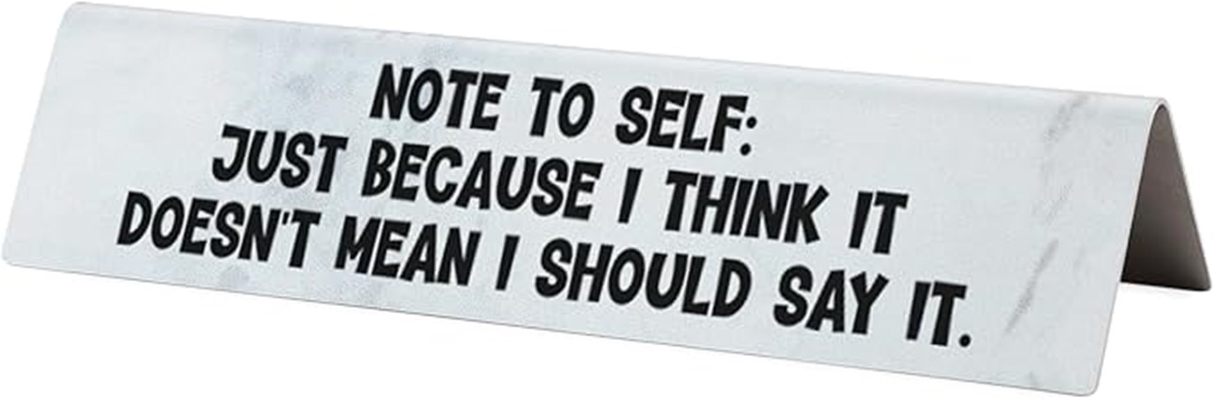 inspirational desk name plate